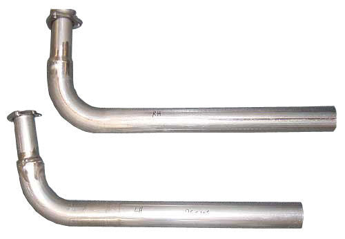 PYPES PERFORMANCE EXHAUST DCC10S Corvette C3 SBC Ram Horn Downpipes 2.5in
