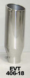 PYPES PERFORMANCE EXHAUST EVT406-18 Exhaust Tip 4in x 6in 18in L Polished Bolt-on
