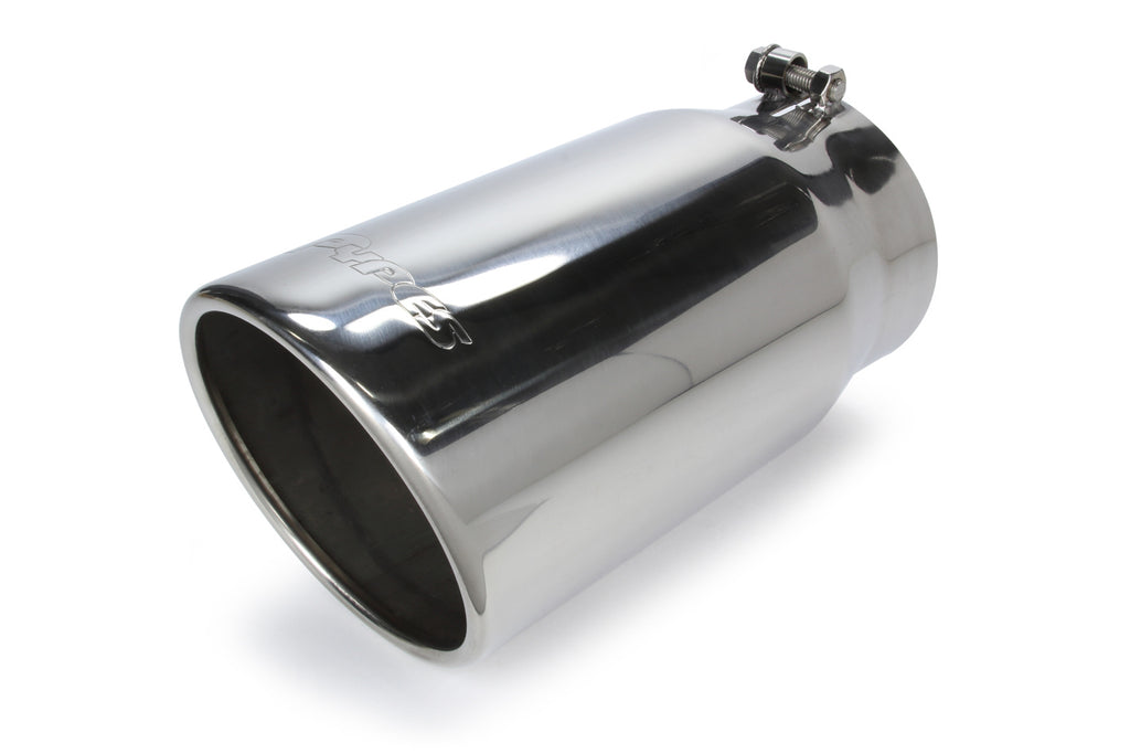 PYPES PERFORMANCE EXHAUST EVT506 Exhaust Tip 5in x 6in 12in L Polished Bolt-on