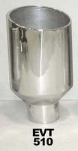 Load image into Gallery viewer, PYPES PERFORMANCE EXHAUST EVT510 Exhaust Tip 5in x 10in 18in Rolled Pol. Weld-on