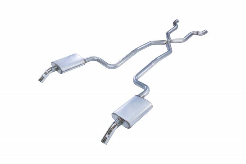 PYPES PERFORMANCE EXHAUST SCC10S 74-80 Corvette Cross member Back Exhaust