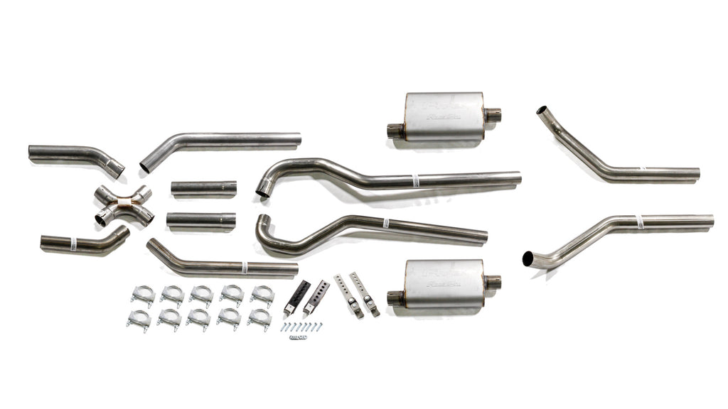 PYPES PERFORMANCE EXHAUST SGT79R 67-87 GM 2WD Truck 2.5in Crossmember Back Exhaust