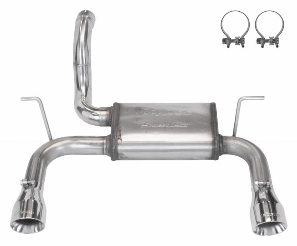 PYPES PERFORMANCE EXHAUST SJJ24S 18- Jeep Wrangler JL 2. 0/3.6L Axle Back Exhaust