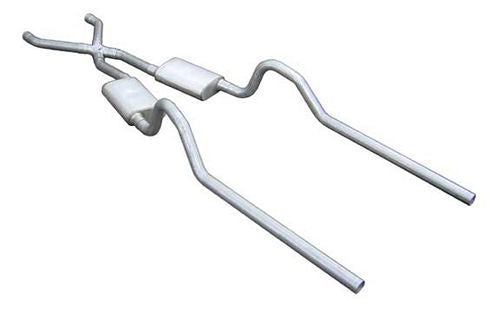 PYPES PERFORMANCE EXHAUST SMB10 66-74 Mopar B-Body 2.5in Header-Back Exhaust