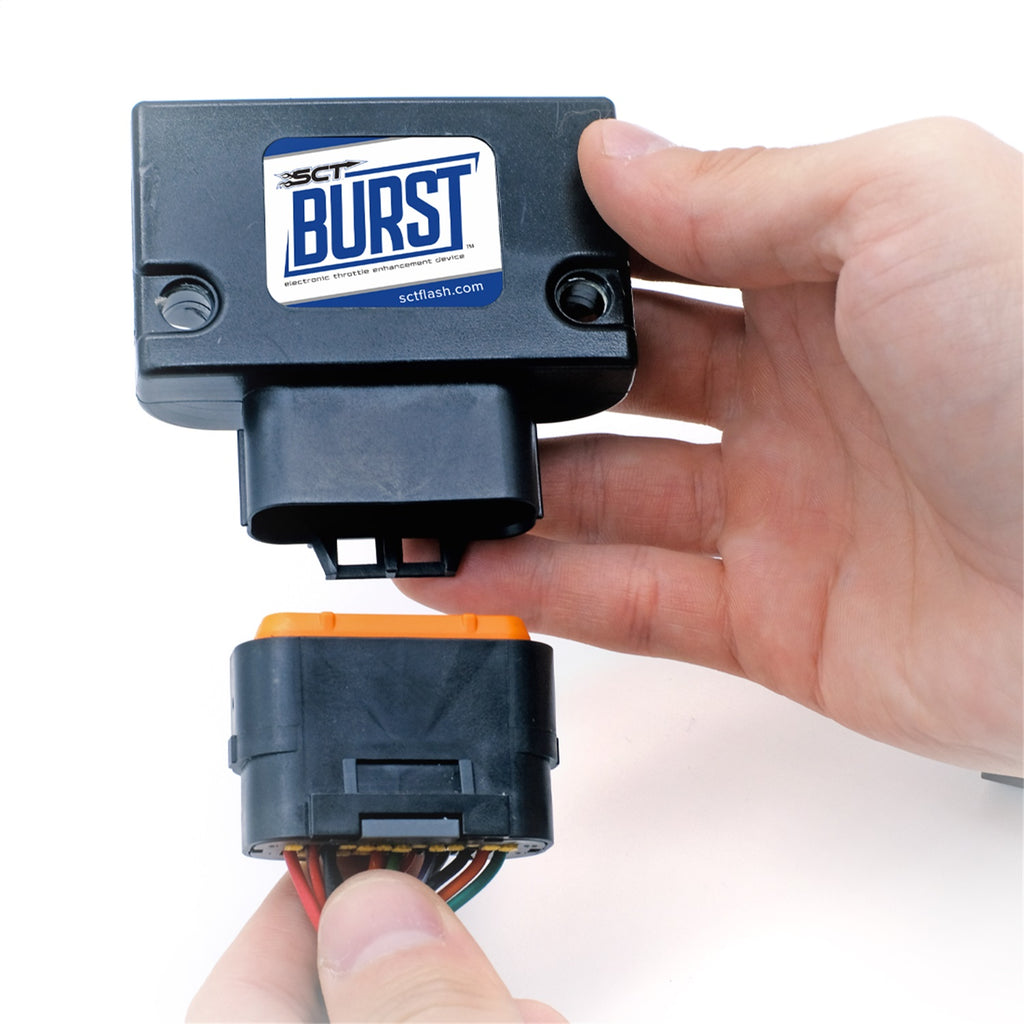 SCT Performance 49000 Burst Throttle Booster for Select Ford Edge, Ford Escape, Ford Expedition, Ford Explorer, Ford F-150, Ford F-250 Super Duty, Ford F-350 Super Duty, Ford F-450 Super Duty, Ford F-550 Super Duty, Ford Flex, Ford Focus, Ford Fusion,