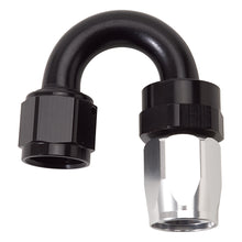 Load image into Gallery viewer, Performance--10-An-BlackSilver-180-Degree-Tight-Radius-Full-Flow-Swivel-Hose-End