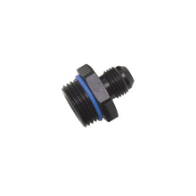 Load image into Gallery viewer, Performance--10-An-Male-Flare-To--8-Sae-Male-Port-Adapter-Fitting---Black-Anodized