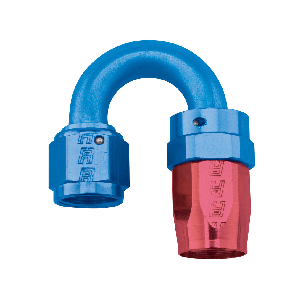 Performance--10-An-RedBlue-180-Degree-Full-Flow-Swivel-Hose-End-(With-1516In-Radius)
