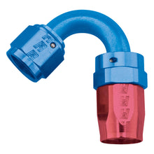 Load image into Gallery viewer, Performance--12-An-RedBlue-120-Degree-Full-Flow-Swivel-Hose-End-(With-1-18In-Radius)
