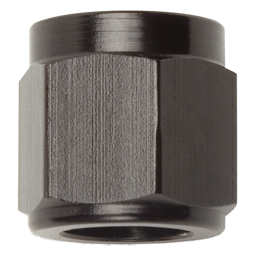 Performance--4-An-Tube-Nuts-14In-Dia.-(Black)-(6-Pcs.)