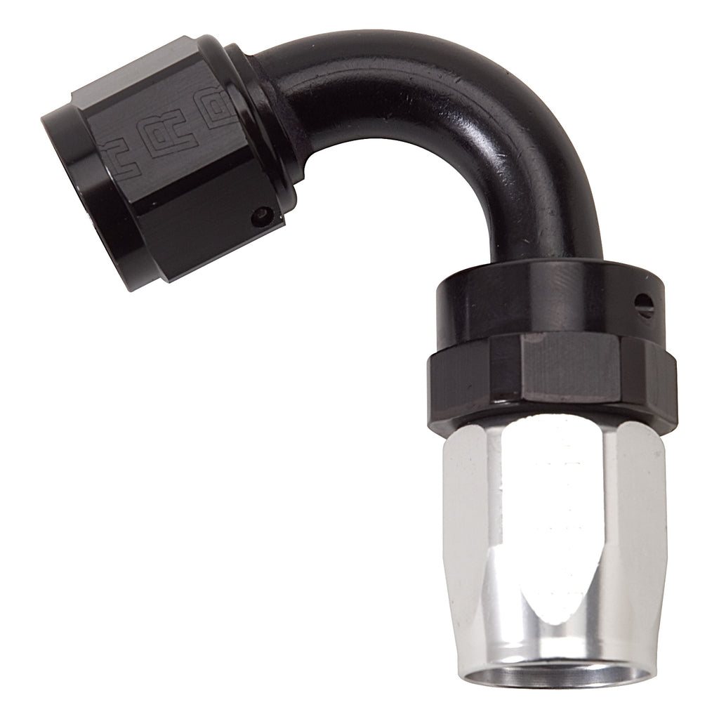 Performance--6-An-BlackSilver-120-Degree-Tight-Radius-Full-Flow-Swivel-Hose-End