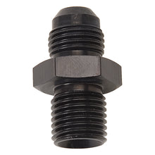 Load image into Gallery viewer, Performance--6-An-Flare-To-12Mm-X-1.5-Metric-Thread-Adapter-(Black)