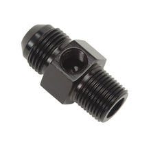 Load image into Gallery viewer, Performance--6-An-Flare-To-38In-Pipe-Pressure-Adapter-(Black)