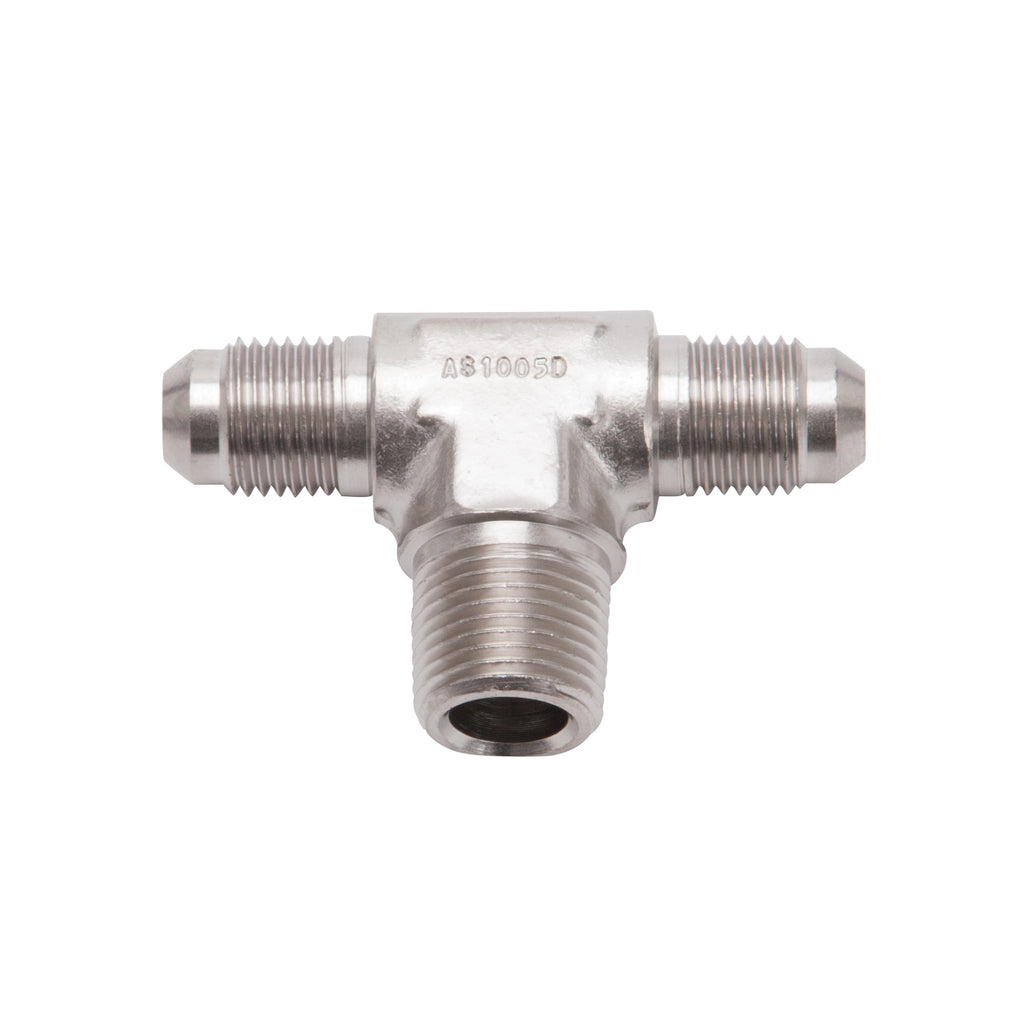Performance--6-An-To-38In-Npt-Flare-To-Pipe-Tee-Fitting