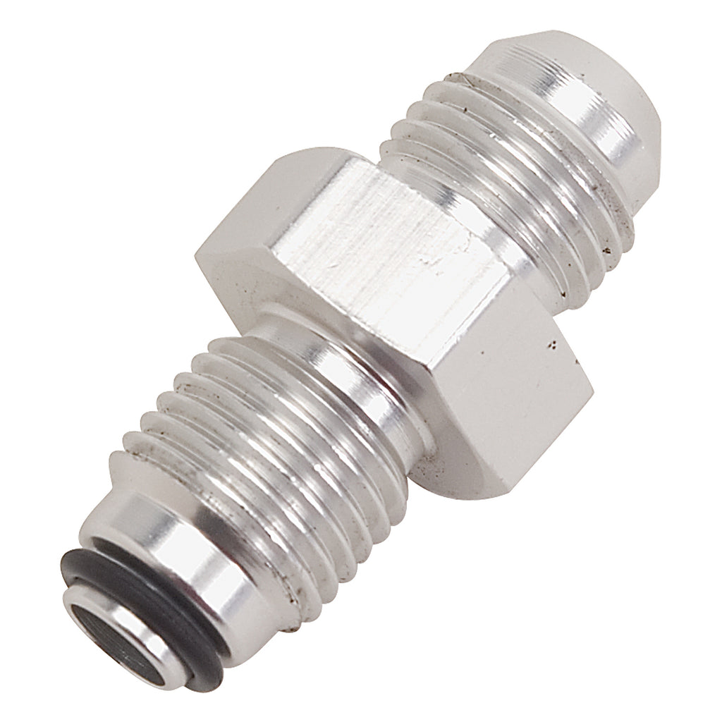 Performance--6-An-(Male-To-12In-20-O-Ring-Seal)-Power-Steering-Adapter.-Clear-Anodized