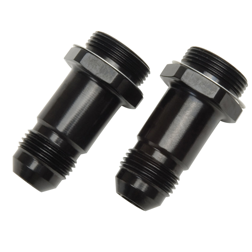 Performance--8-An-Carb-Adapter-Fittings-(2-Pcs.)-(Black)