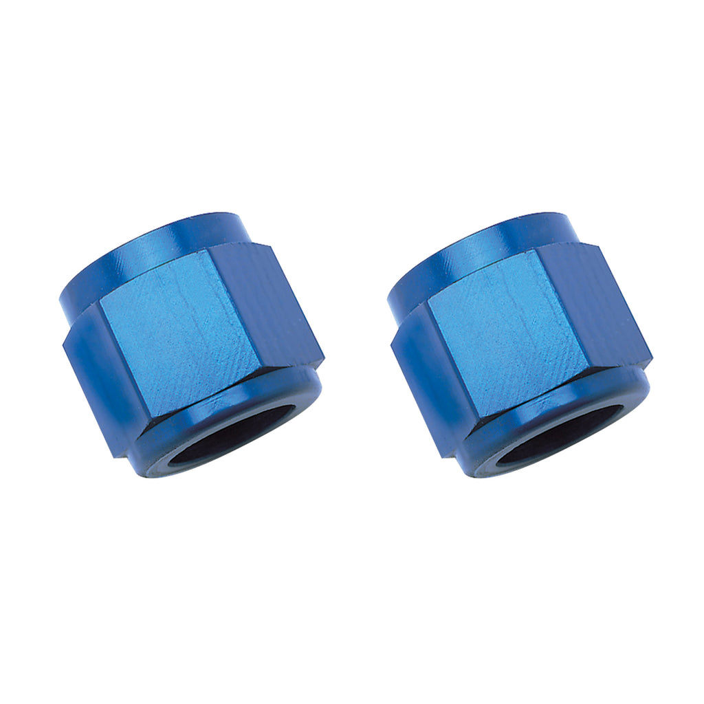 Performance--8-An-Tube-Nuts-12In-Dia.-(Blue)-(2-Pcs.)