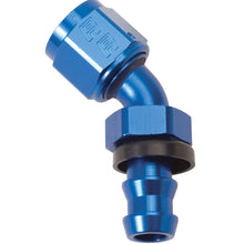 Load image into Gallery viewer, Performance--8-An-Twist-Lok-45-Degree-Hose-End-(Blue)