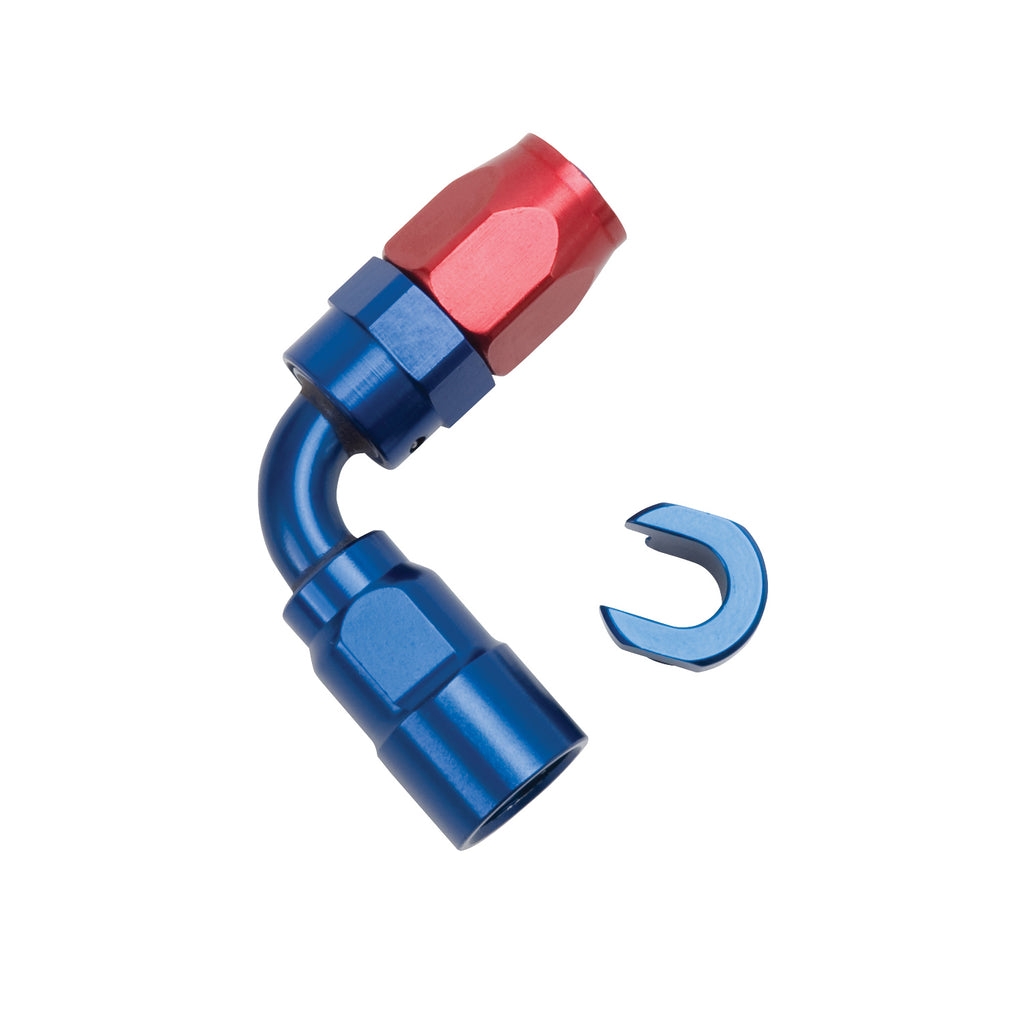 Performance-516In-Sae-Quick-Disc-Female-To--6-Hose-RedBlue-90-Degree-Hose-End
