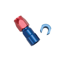 Load image into Gallery viewer, Performance-516In-Sae-Quick-Disc-Female-To--6-Hose-RedBlue-Straight-Degree-Hose-End