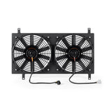 Mishimoto MMFS-MIA-90BK Performance Aluminum Fan Shroud Kit, fits Mazda Miata 1990-1997, Black