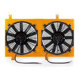 Mishimoto MMFS-RX8-04GD Performance Aluminum Fan Shroud Kit, fits Mazda RX-8 2004-2008, Gold