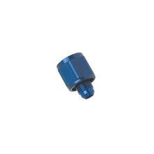 Load image into Gallery viewer, Performance-Blue-Anodized--6-Tube-Coupling-Nut-W-Flared-Reducer-To--4-An-Male