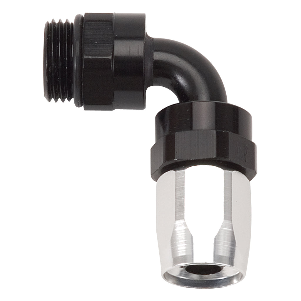 Performance-Hose-End-6-To-6-Radius-Inlet-Port-90-Deg-BlkClr