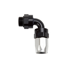 Load image into Gallery viewer, Performance-Hose-End-8-Hose-To-8-Radius-Inlet-Port-90-Deg-BlkClr