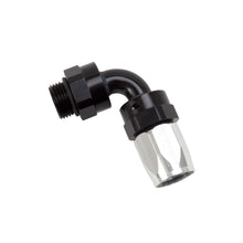 Load image into Gallery viewer, Performance-Hose-End-8-Hose-To-8-Radius-Inlet-Port-90-Deg-BlkClr