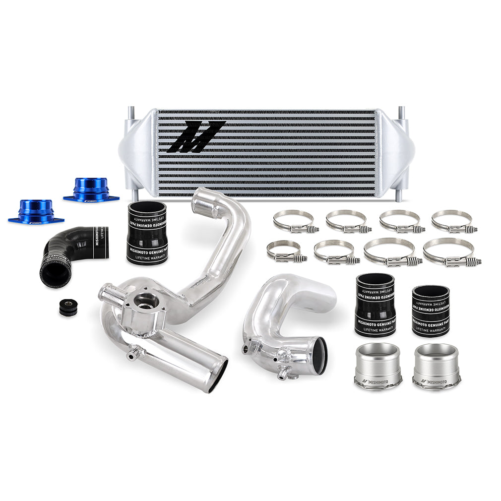 Performance-Intercooler-Kit,-Ford-Bronco-2.3L-21,-Silver-Ic,-Polished-Ic-Pipes