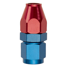 Load image into Gallery viewer, Performance-RedBlue--8-An-Male-37-Degree-To-12In-Aluminum-Tube