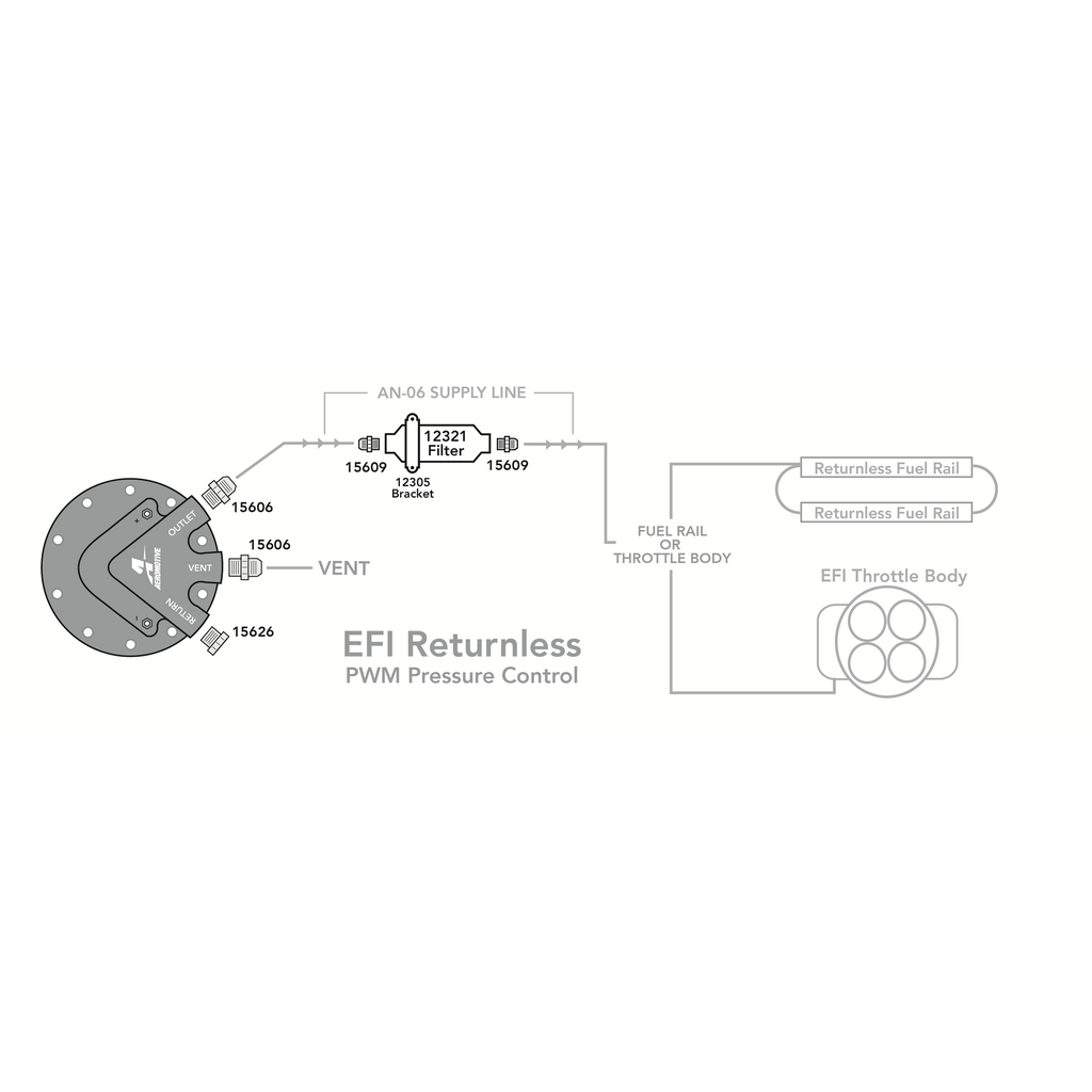 Phantom-340-Fuel-System---Returnless-WThrottle-Body