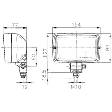 Load image into Gallery viewer, Picador-Halogen-Work-Lamp-(Cr)