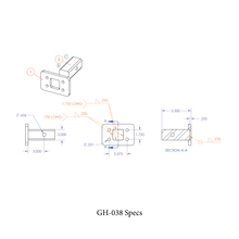 Load image into Gallery viewer, Pintle-Mounting-Plate-2-Shank-2K-Tw-16K-Towing