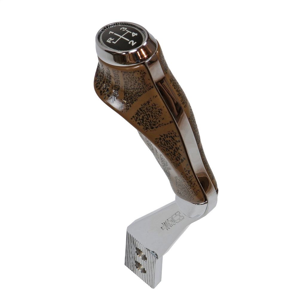 Pistol-Grip-Shifter-Stick-For-Mopar-B--E-Bodies---Wood-Grain