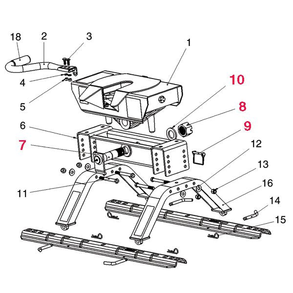 Pivot-Pin-Hardware-Kit-For-Husky-31318-31326-31574