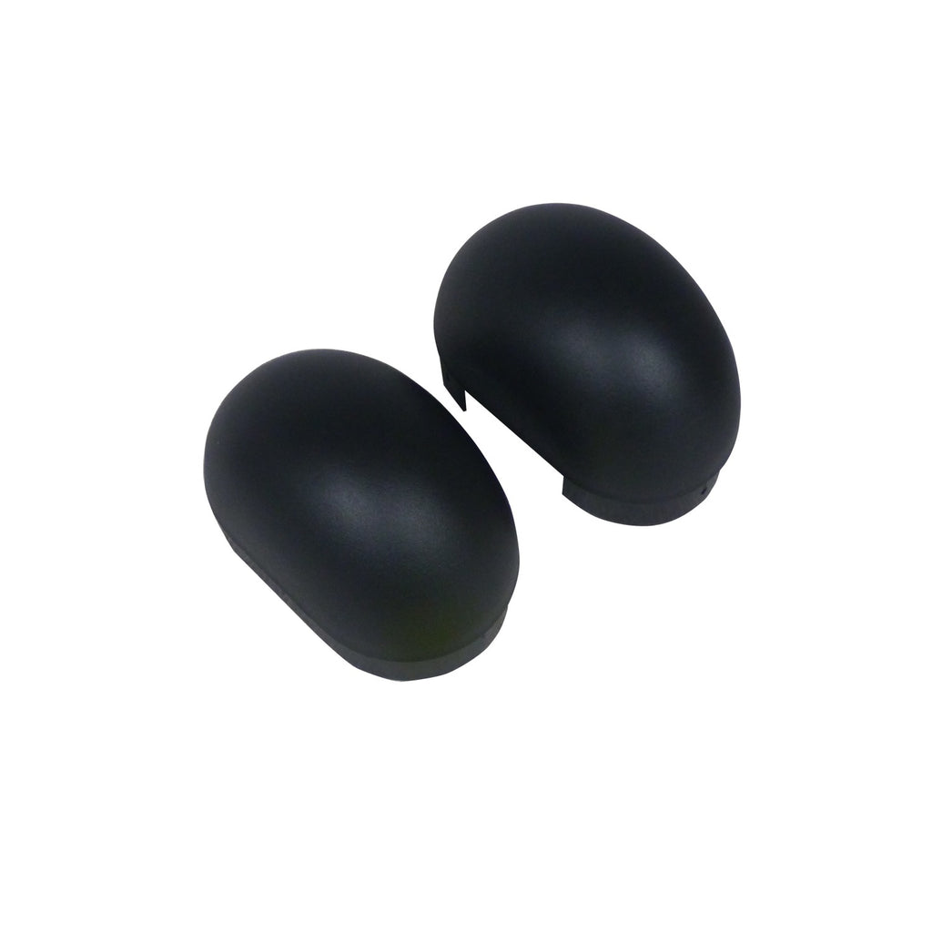 Platinum-4-Oval-4-In-Tube-Step-End-Cap-Kit---Black