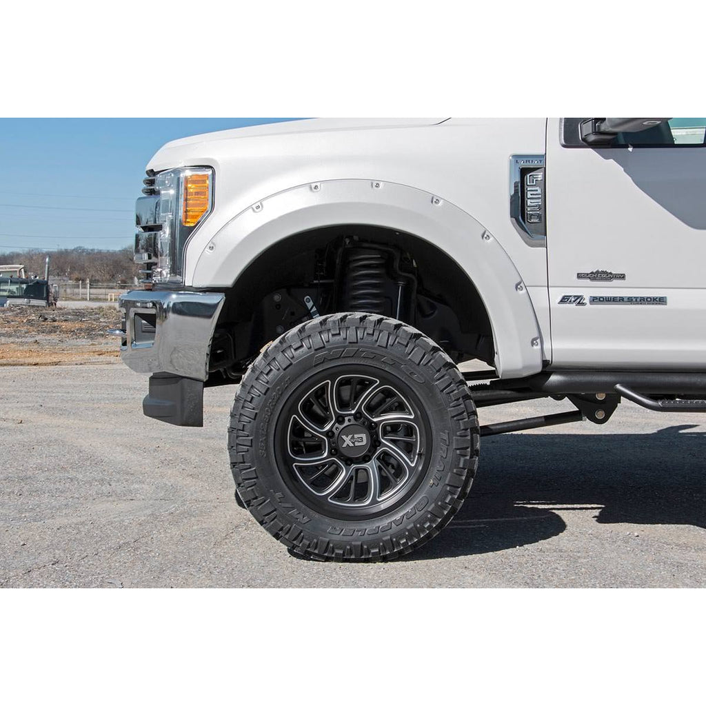 Pocket-Fender-Flares-Absolute-Black-Ford-Super-Duty-(17-22)-Rough-Country