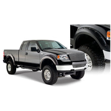 Load image into Gallery viewer, Pocket-Style-Fender-Flares-Ford-F150-2004-No-Drill-Bolt-On-Look-Decorative-Stainless-Steel-Torque-Bolts-2-Additional-Tire-Coverage-Paintable-Matte-Black