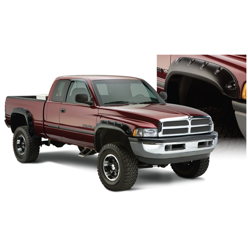 Pocket-Style-Flares(4)-;-Flare-(4)-Dodge-Ram-94-01-1500-94-02-25003500-;-Bolt-On-Look