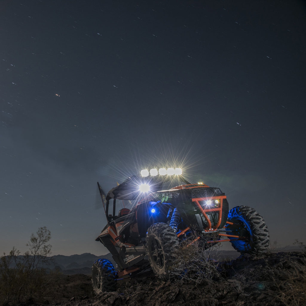 Polaris-Rzr-32In.-Pro6-Gravity-Led-5-Light-100W-Combo-Beam-Overhead-Light-Bar-System