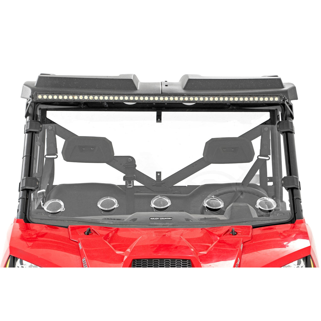 Polaris-Scratch-Resistant-Full-Vented-Windshield-For-16-18-Ranger-1000Xp-And-13-20-Ranger-900Xp-Rough-Country