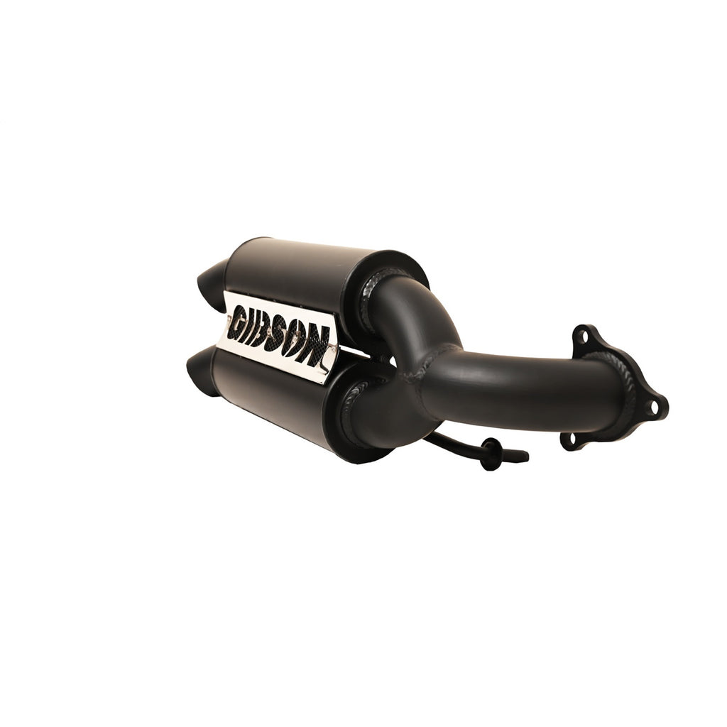 Polaris-Utv-Dual-Exhaust;-Black-Ceramic