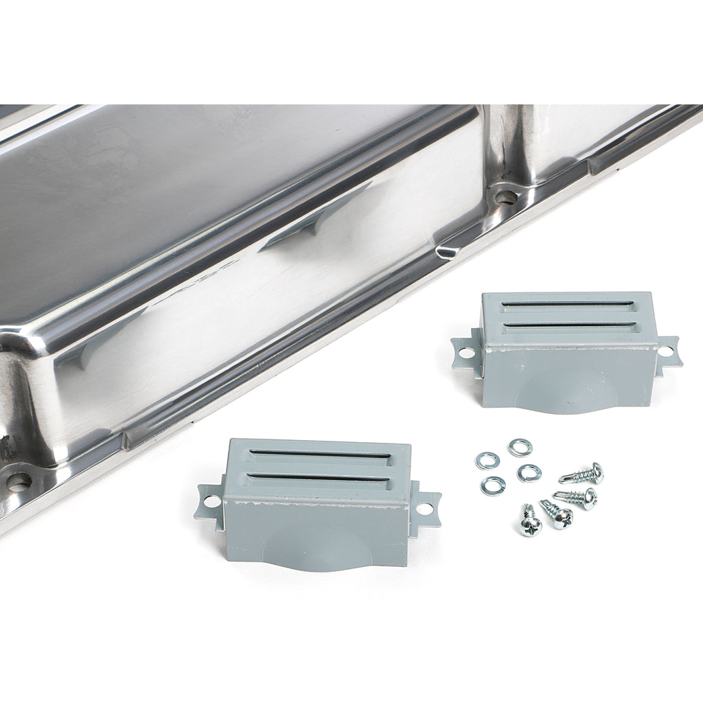 Polished-Aluminum-Valve-Covers;-58-86-Sb-Chevy;-Short;-Plain