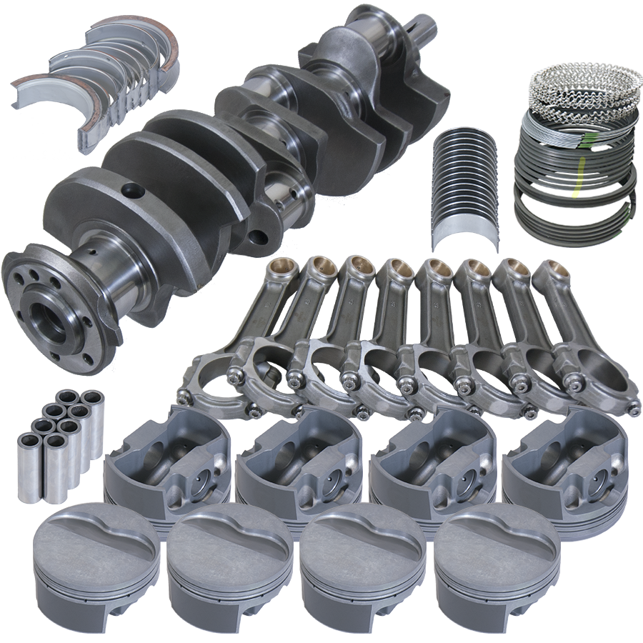 Pontiac-400-Balanced-Street--Strip-Rotating-Assembly-Kit---4.250In-Stroke