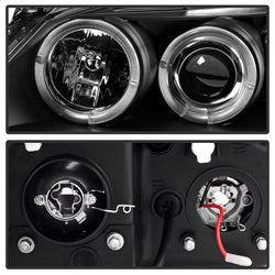 Pontiac-G6-24Dr-05-08-Projector-Headlights-Led-Halo-Led-Blk-Pro-Yd-Pg605-Hl-Bk