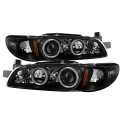 Pontiac-Grand-Prix-97-03-Projector-Headlights-Ccfl-Halo-Blk-Low-H1-Pro-Yd-Pgp97-1Pc-Ccfl-Bk