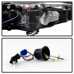 Pontiac-Grand-Prix-97-03-Projector-Headlights-Ccfl-Halo-Blk-Low-H1-Pro-Yd-Pgp97-1Pc-Ccfl-Bk