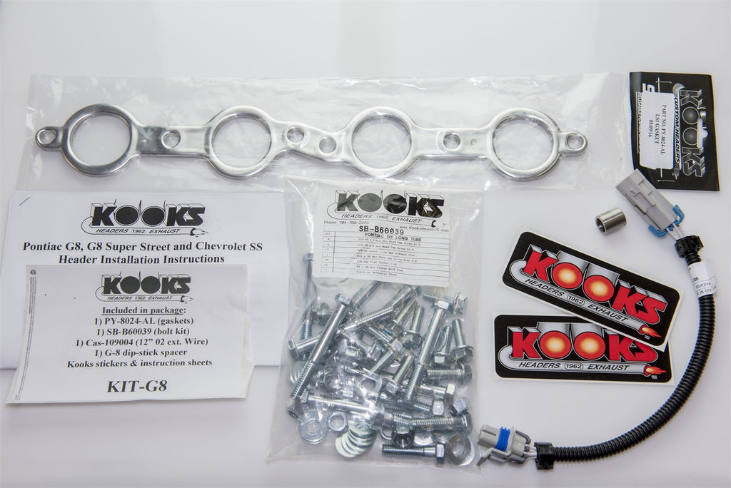 Kooks Custom Headers 24202400 1-7/8in. Stainless Headers. 2008-2009 Pontiac G8. for Select Pontiac G8